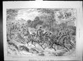Original Old Antique Print Ellimans Embrocation Useful After Horse Falls 1893