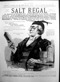 Antique Old Print Salt Regal Effervescing Antiseptic Salt Nausea Fever 1890