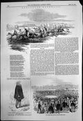 Old Antique Print Doncaster Races W Scott Race St Leger Betting Ring 1846 19th