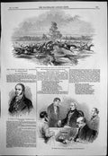 Antique Print Worcester Steeple Chase London Police Officers Broderip 1846 19th