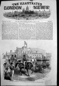 Antique Print Review Artillery Company Prince Albert Capt-Gen Colonel 1852 19th