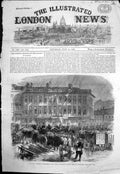 Old Antique Print War Austrian Cuirassiers Haynau Regiment Frankfort 1866 19th