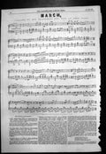 Original Old Antique Print March Composed Her Excellence Wife Omer Pacha 1855