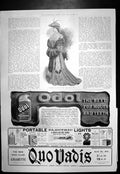 Antique Print Cloth Costume Sable Tie Odol Mouth Teeth Portable Lights 1903