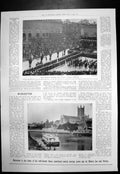 Antique Old Print King Edward Palace Valetta Worcester Sauce Lea Perrins 1903
