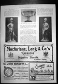Antique Old Print Lord Gouch Lord Roberts Silver Erasmic Soap Complexion 1903