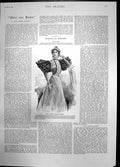 Old Ladies Toilette For Quiet Little Dinner Bolero Jacket Dress 1896 Victorian