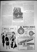 Antique Old Print Boer Father Son Ready Front Flor De Dindigul Cigars 1899 19th
