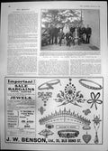 Old Print French Minister Mission Fez J W Benson Jewels Rings Pearls 1905 20th