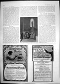 Antique Old Print Praying Shrine Anne De Beaupre Quebec Allenburgs Foods1905