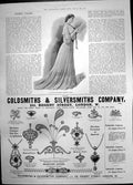 Old Antique Print Crepe-De-Chine Indoor Gown Gsmiths Silversmiths Co 1903 20th