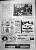Old Antique Print Peace Reading News Market Place Moscow Kropp Razor 1905 20th