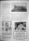 Antique Print Largest Railway Engine Built England Lazenbys Chef Sauce 1905