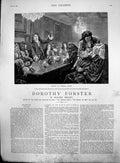 Old Dorothy Forster Charles Green Wag Burnt Cork Mark Moustache 1884 Victorian
