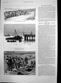 Old Santander Scene Disaster Dynamite Explosion Coal Strike Sheffield