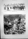 Old Condition Ireland Earl Spencer Orchestral Concert Marie Roze 1882 Victorian