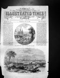 Antique Print Metz Position French Army Rhine Strasburg Fortifications 1870