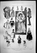 Antique Print Truth Toy Show Albert Hall Disaster Bamfurlong Colliery 1892 19th