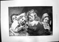 Old Print Judgment Paris S Lucas Winchester Cathedral Bishop Sumner 1898 19th