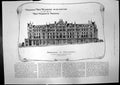 Antique Print Proposed Building Her Majestys Theatre Haymarket Homocea1895 19th