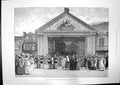 Old Print Passion Play Ober Ammergau Christ Before Pilate Judas Mary 1890 19th