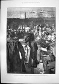 Antique Old Print H Fowler Parish Council Bill House Commons M Tirard 1893 19th