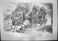 Old Antique Print Ellimans Embrocation Hampton Sons Furniture Suites 1888 19th