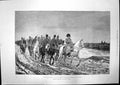 Old Print Campagne De France1814 Meissonier Public Library Edinburgh1890 19th