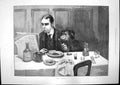 Antique Old Print Chums J Price Dover Roads Corner Fish Market W Pike 1890 19th