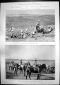 Antique Print Transvaal War Sir George White Lombards Kop Rietfontein 1899 19th