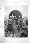 Old Antique Print Transvaal Lord Roberts Despatches V C Heroes War 1900 20th