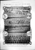 Old Print St Albans Pageant Verulamium Bisley Rifle Shooting Winners 1907 20th
