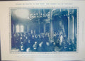 Antique Old Print King Haakon Queen Maud Hms Cornwallis Submarine Lutin 1906