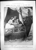 Antique Old Print Ariadne Theseus Paris Opera Prince Louis Battenberg 1906 20th