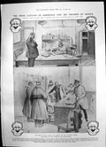 Original Old Antique Print Sham Captain Koepenick Money Arrest Burgomaster 1906