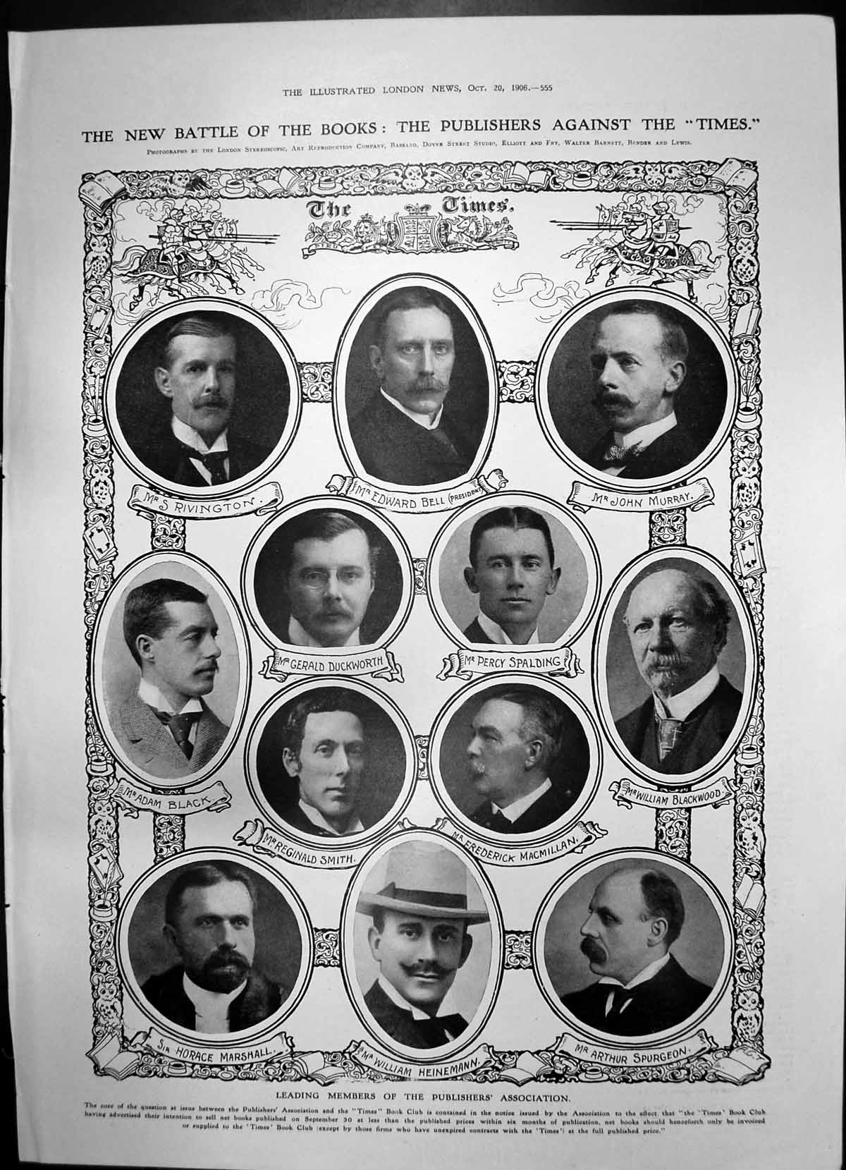 Old Members Publishers Association Stirling Castle Chiloe Island 1906 20th