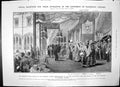 Old Print Royal Reception Marischal College Girls High School Leeds 1906 20th