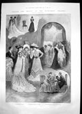 Old Antique Print Frocks Frills Haymarket Canons New Mexico Arizona 1902 20th