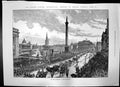 Antique Old Print Queens Jubilee Procession London Stack Malvern Beacon 1887