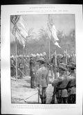 Antique Print New Guinea Division British German Boer Generals Farming 1903