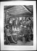 Antique Print George Simpson Settlers Vancouver Prince Wales Children 1903 20th