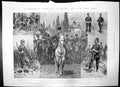 Antique Print Turkish Troops Macedonia Sultans Attempt Burn St Cosmas 1903 20th