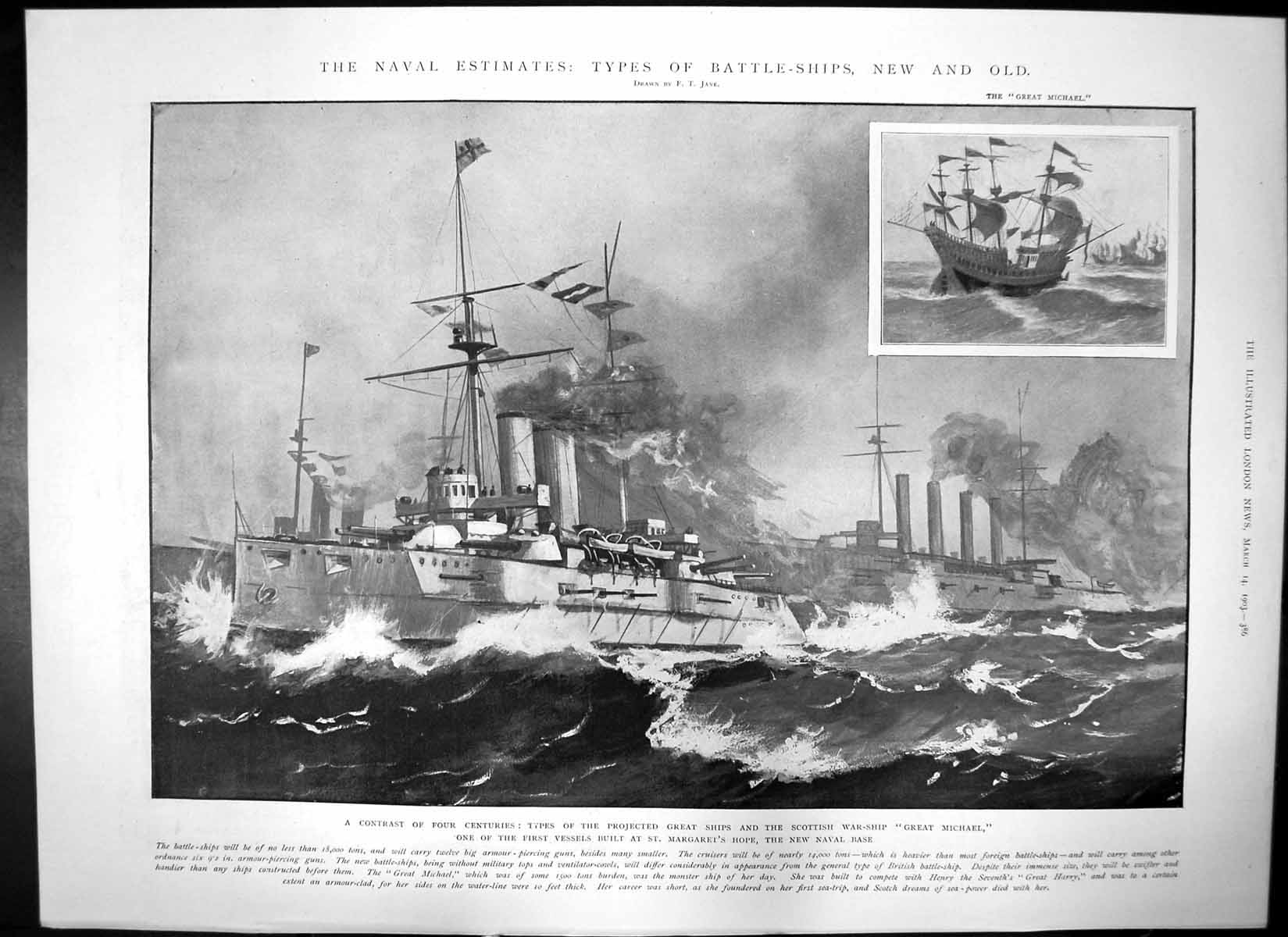 Old Types Battle Ships Eruption Vesuvius San Vito Crater Railway 1903 20th