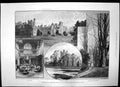 Antique Old Print Canford Manor Lord Wimborne Vict Hospital Bournemouth 1890