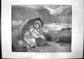 Old Antique Print Shower Rain W Thomas Great Millionaire Drury Lane 1901 20th