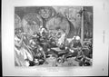 Old Antique Print Lombardy Cellar Street Seoul Stalking Hartebeeste 1901 20th