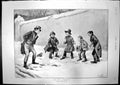 Antique Old Print Now For Scramble Children Snow Missionary Travancore 1897