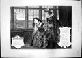 Antique Print Lowlands Holland Ladies Window Sea Fashions Paris August 1893