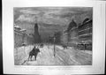 Antique Old Print Nevsky Prospect Massacre St Petersburg Caledonian Soc 1905