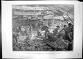 Antique Print Alarm Fire Dawson City Brigades Dogs Wakefield Cathedral 1905